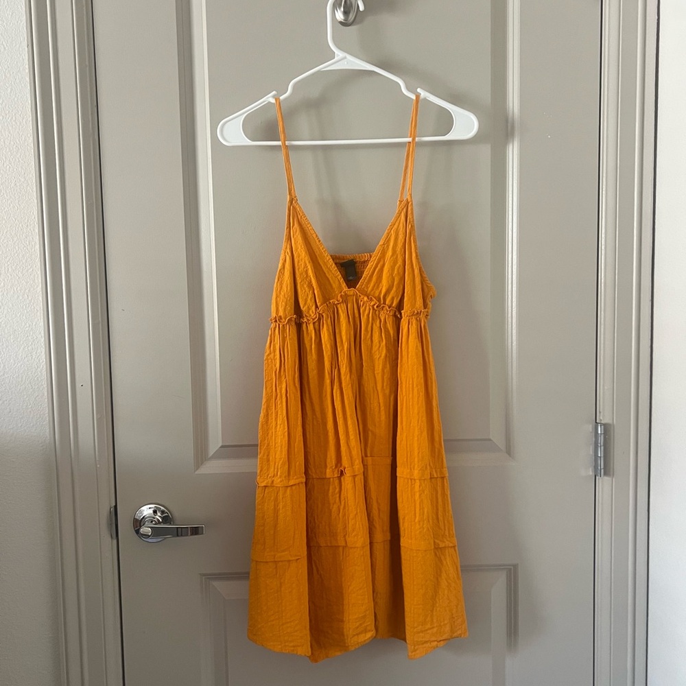 Wild Fable Bright Orange Dress